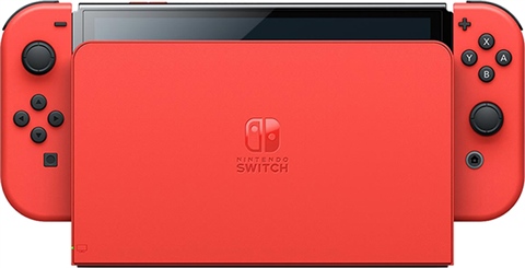 Switch Konsola, 64GB OLED Mario Red+Czerwony Joy-Con Bez